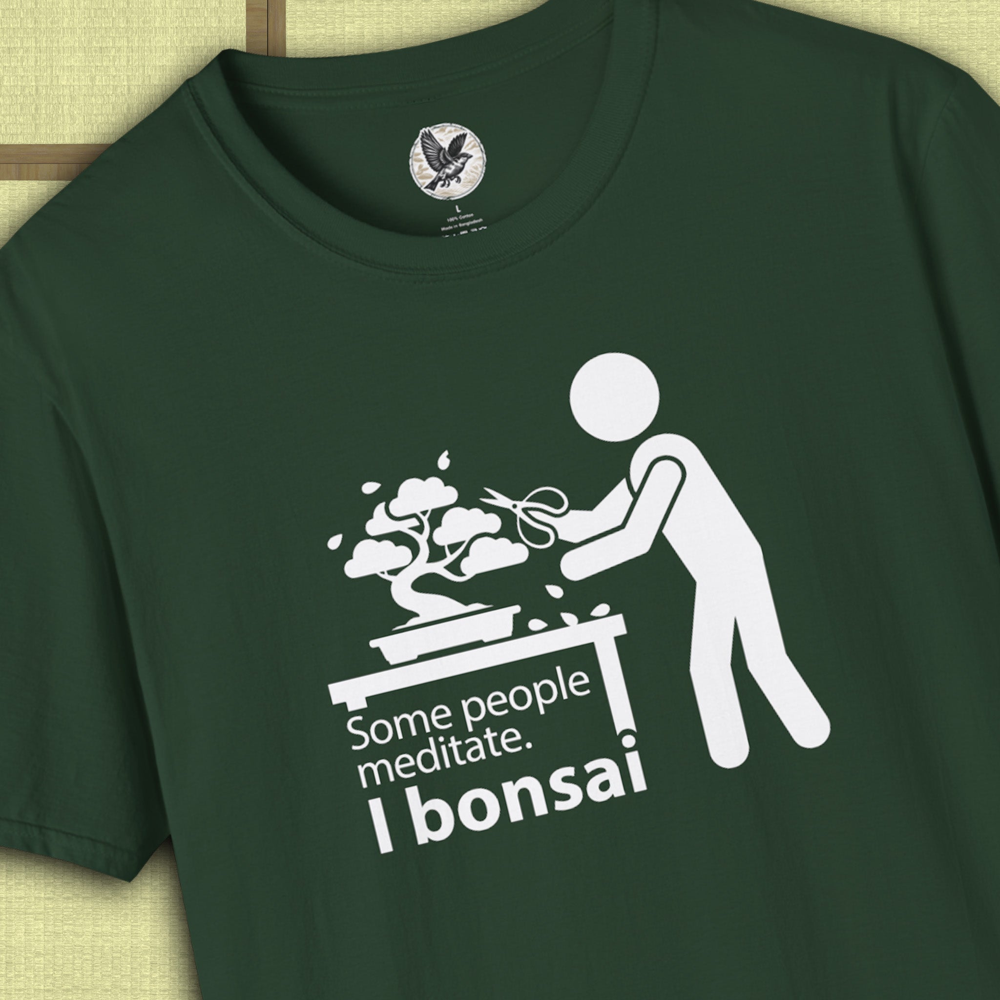 Some People Meditate – I Bonsai Tee