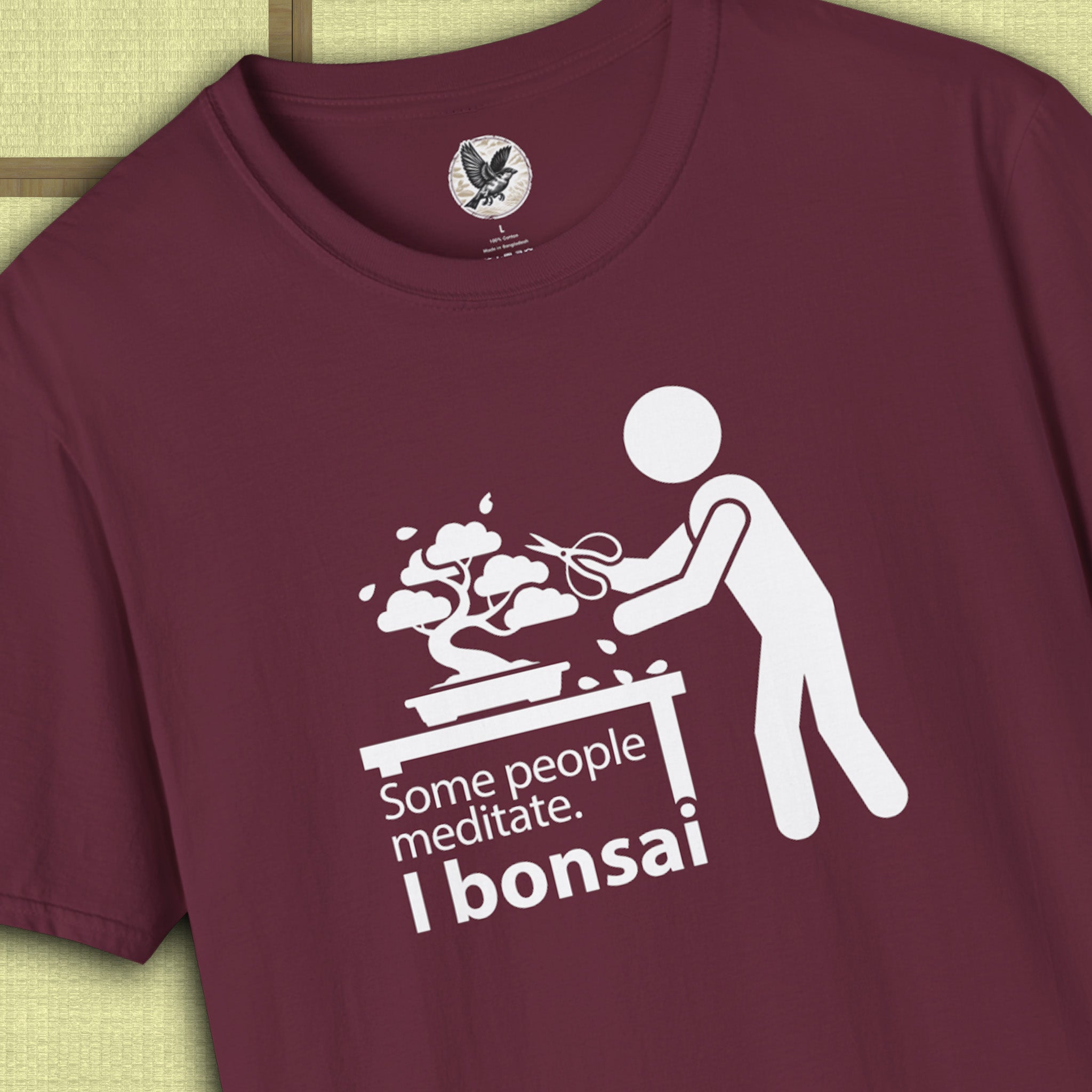 Some People Meditate – I Bonsai Tee