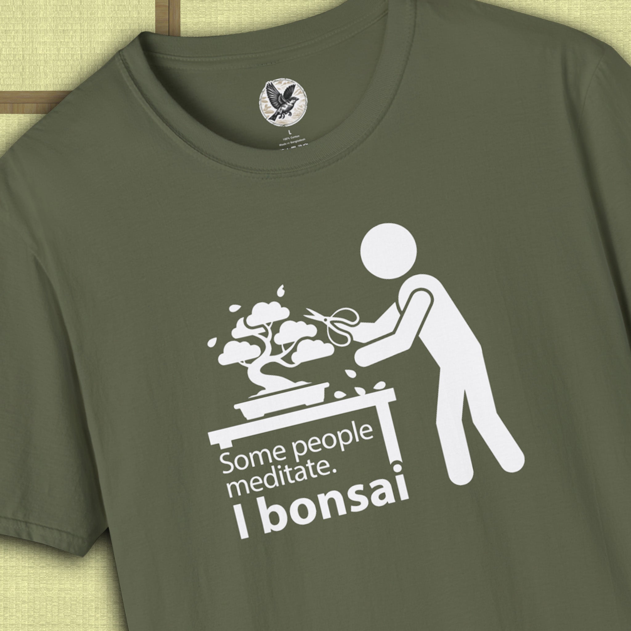 Some People Meditate – I Bonsai Tee