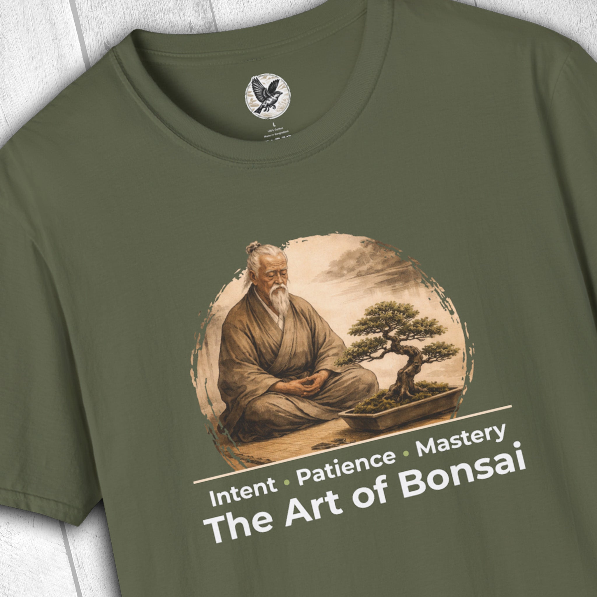 Intent. Patience. Mastery. Tee