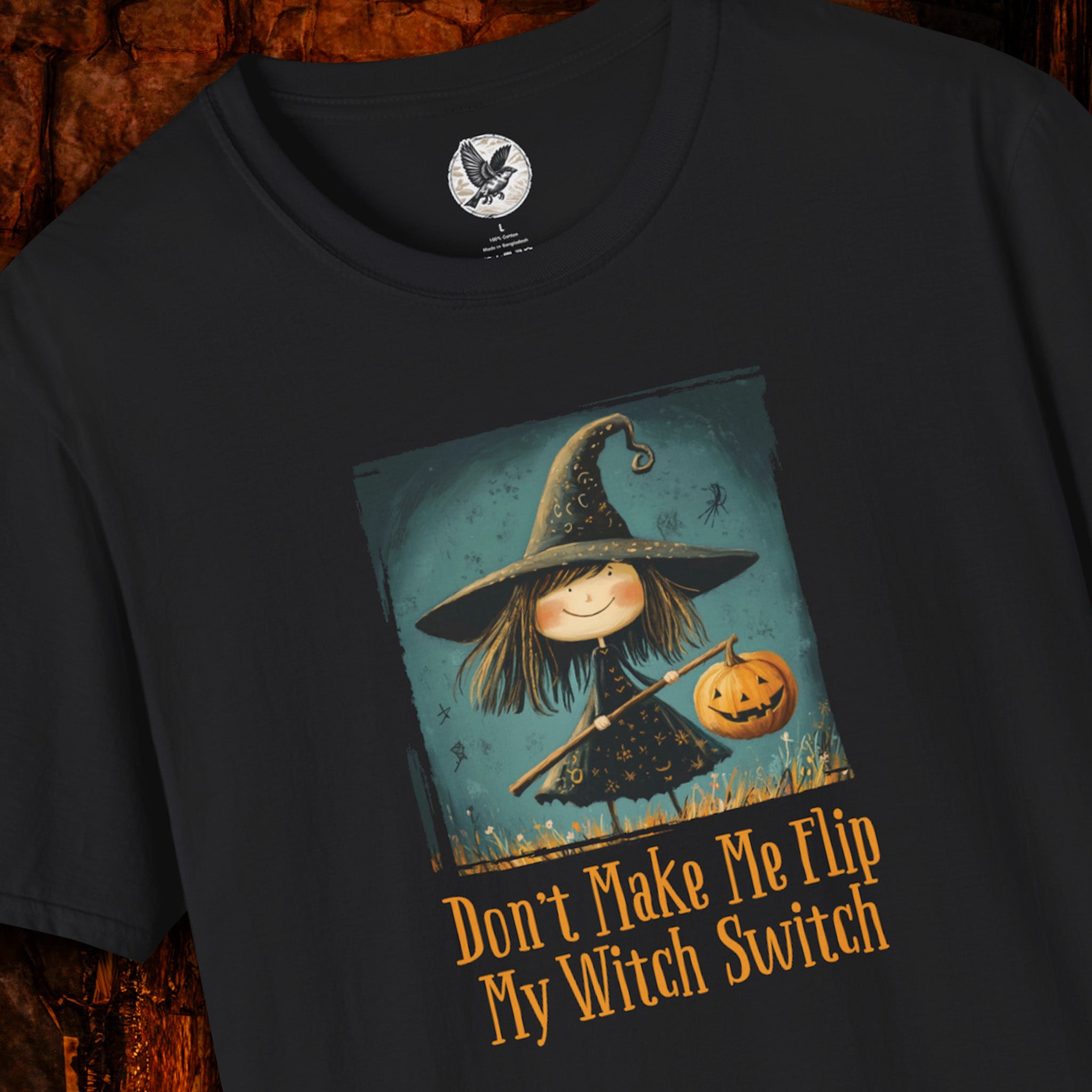 Flip My Witch Switch – Funny Halloween or Any Other Day Shirt