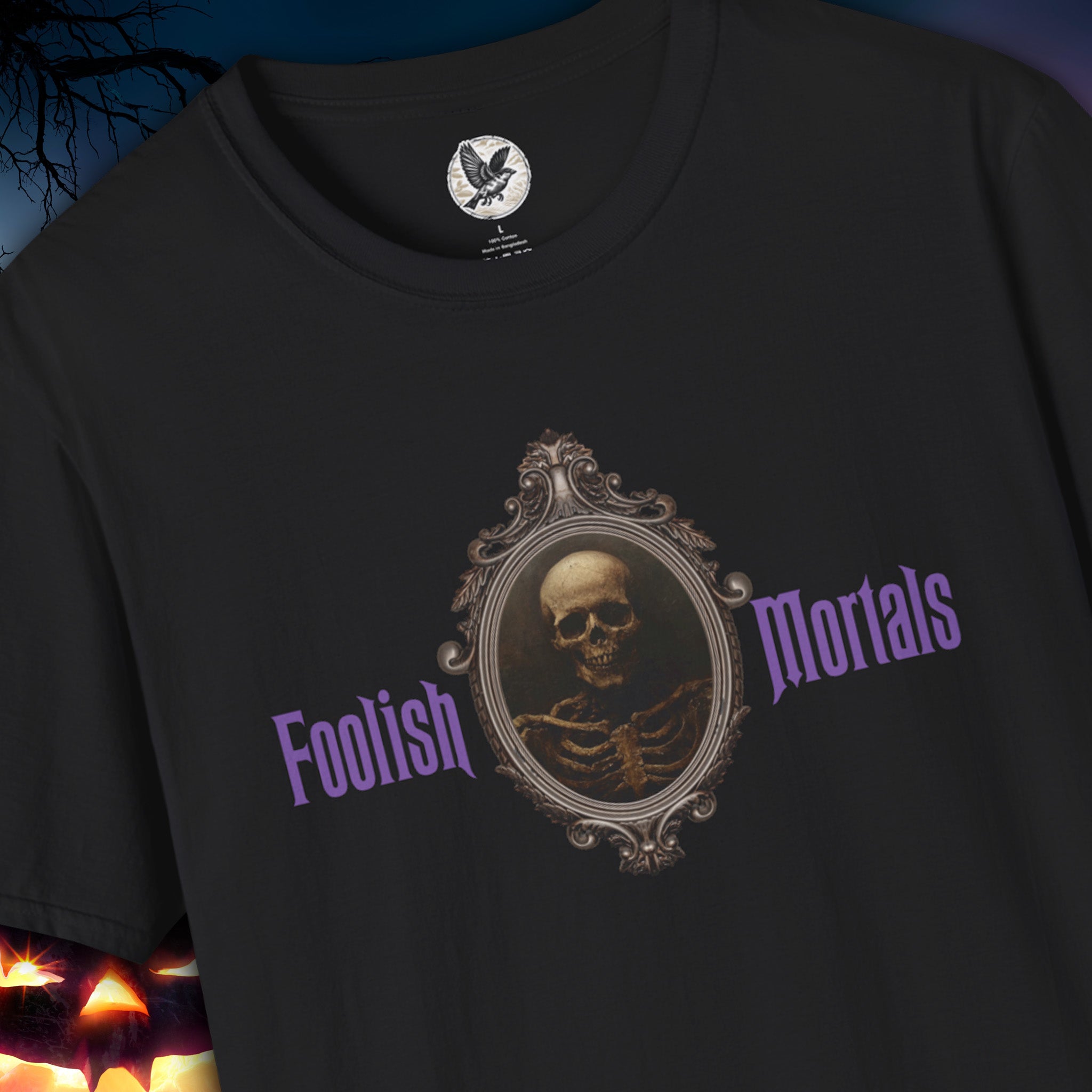 Foolish Mortals – Skeleton Tee