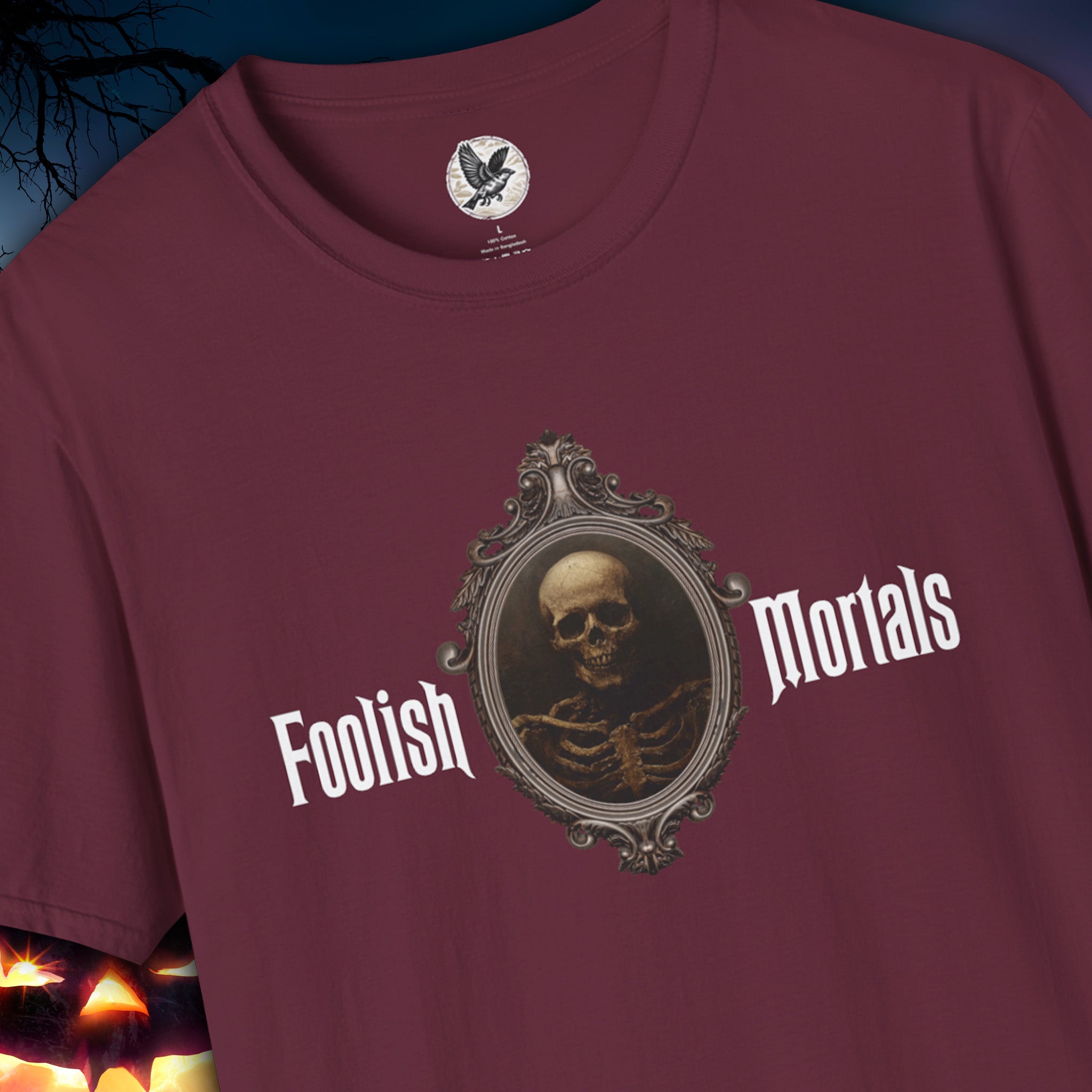 Foolish Mortals – Skeleton Tee