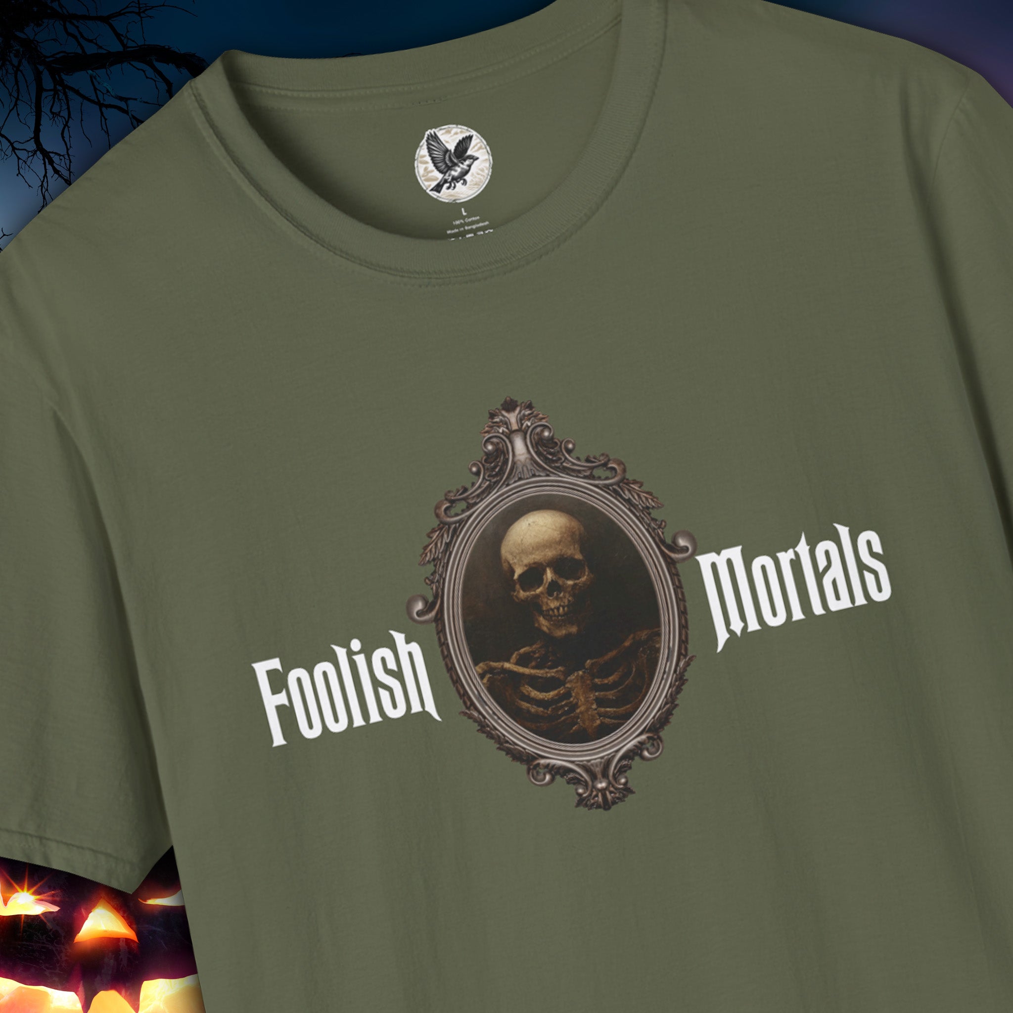 Foolish Mortals – Skeleton Tee