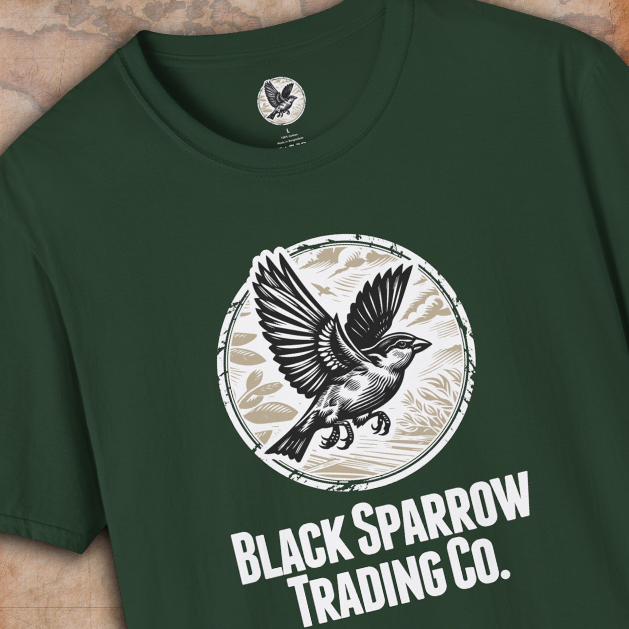 Black Sparrow Trading Co. — Founders Mark Tee