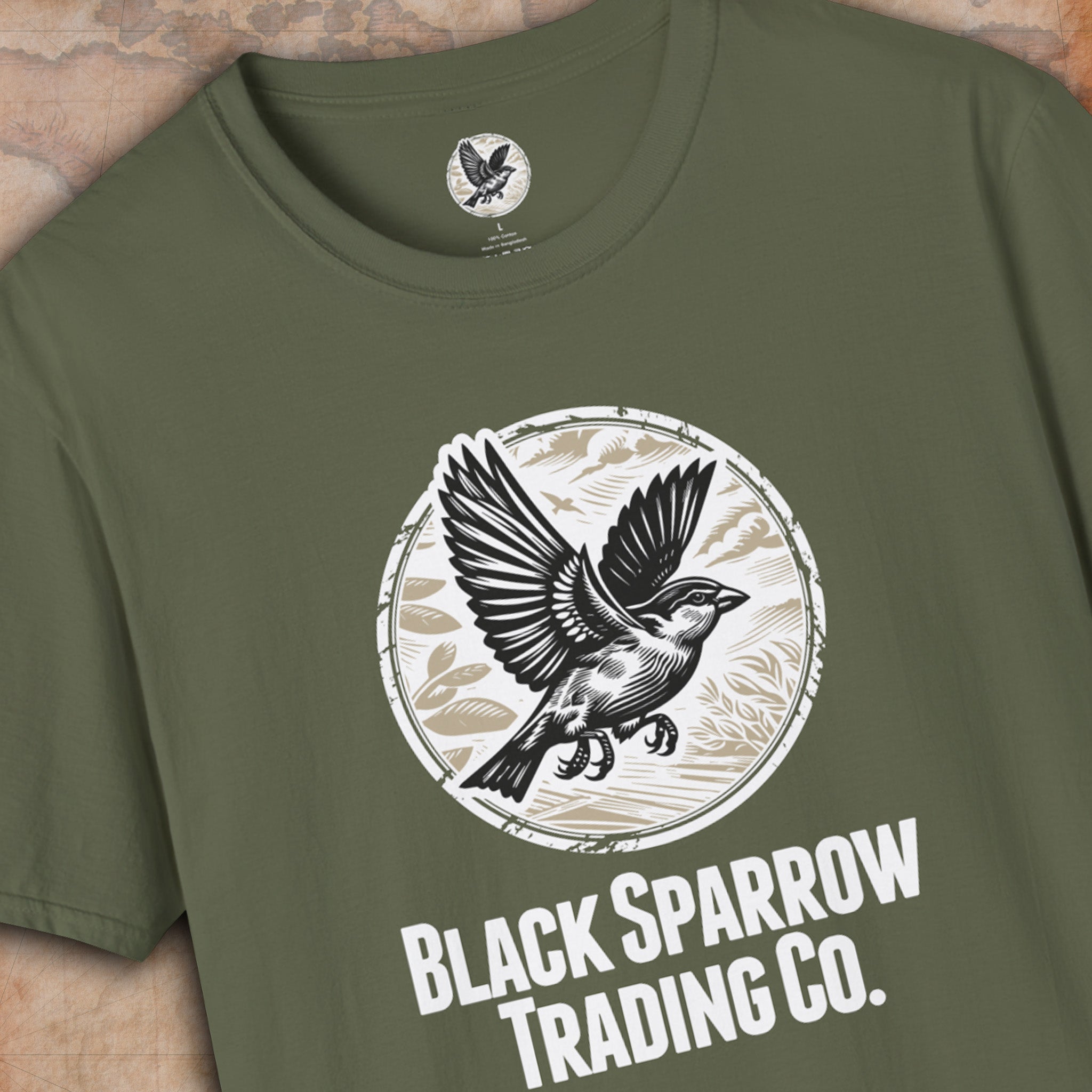 Black Sparrow Trading Co. — Founders Mark Tee
