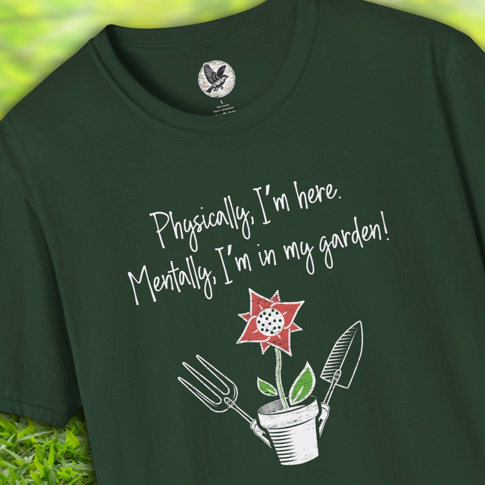 Mentally in My Garden Tee