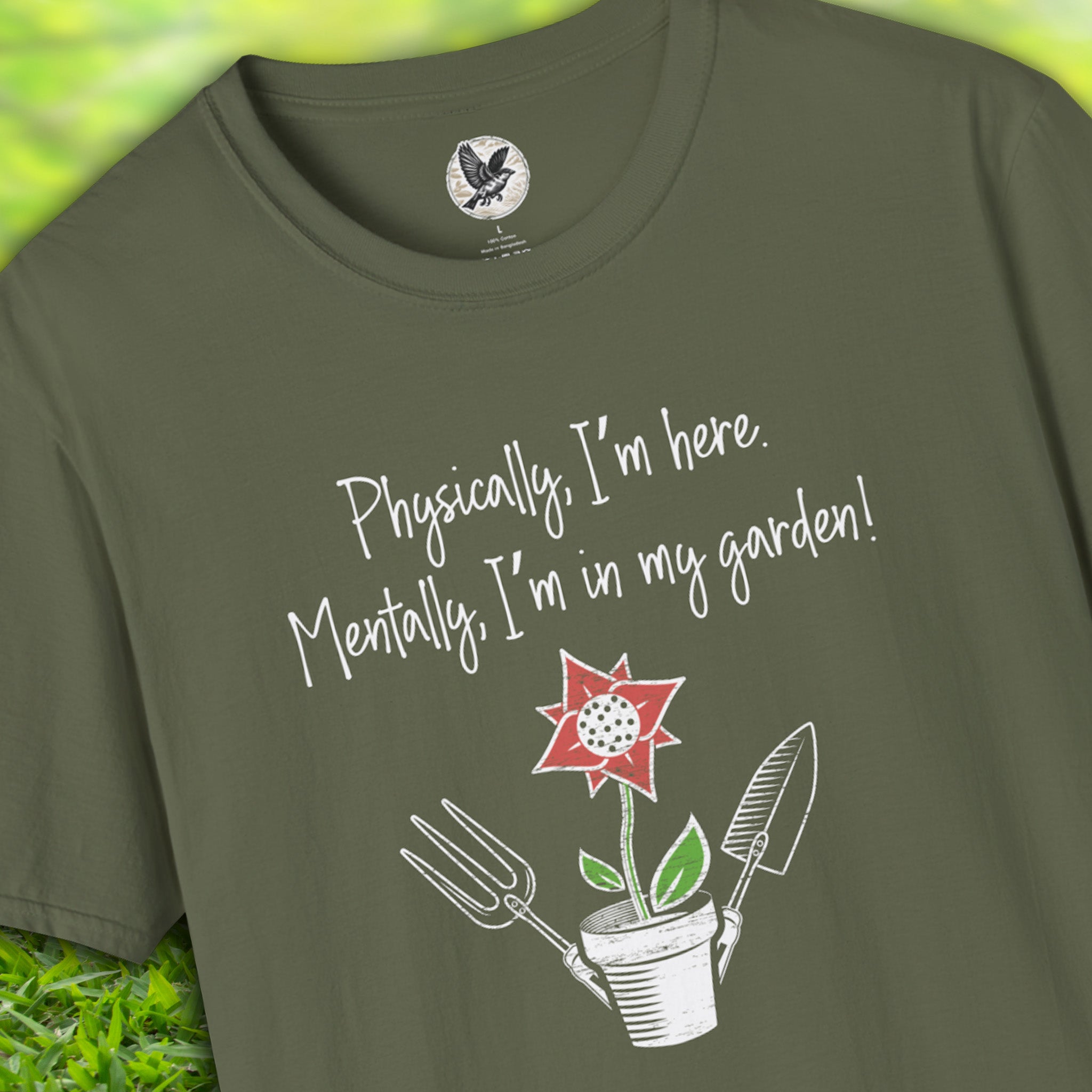 Mentally in My Garden Tee