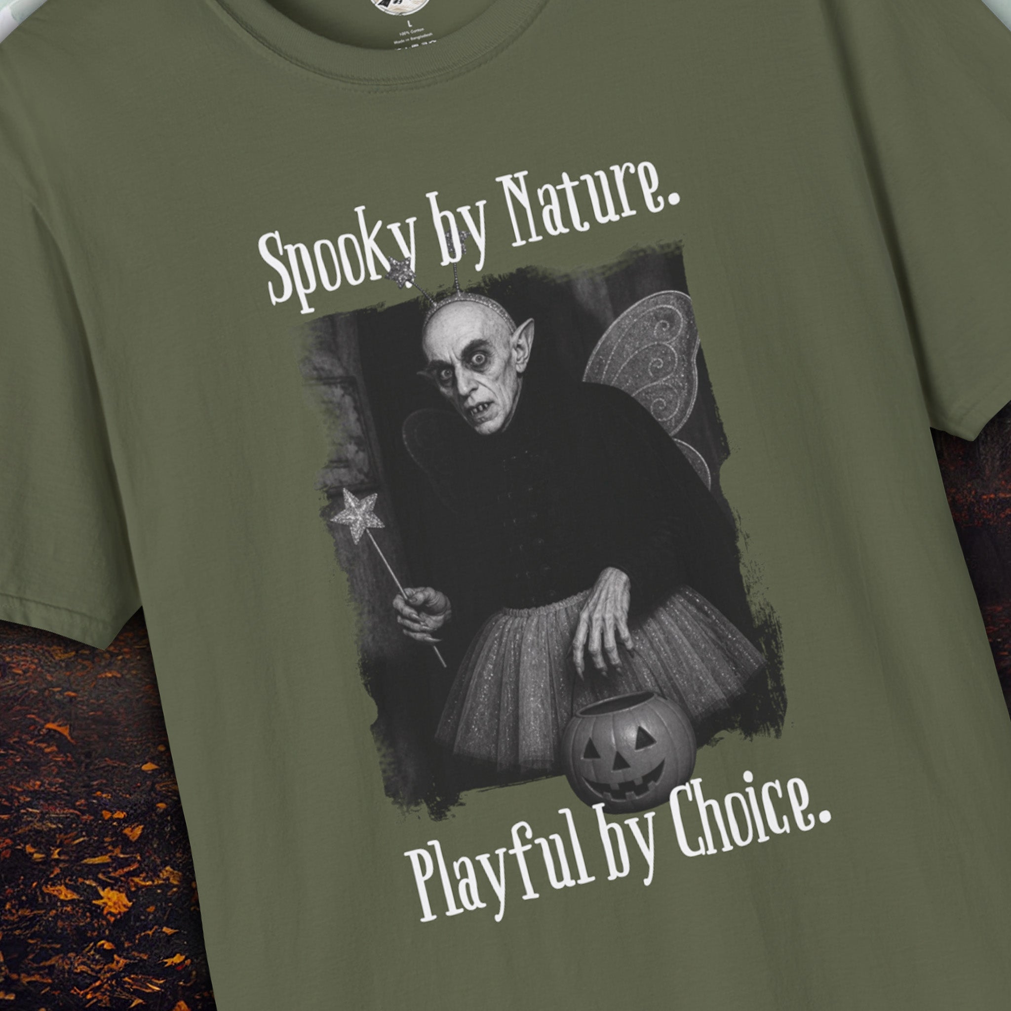 Spooky by Nature, Playful by Choice tee