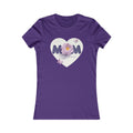 Mom Love Floral Tee — Women's Mother's Day T‑Shirt with Heart & Butterflies